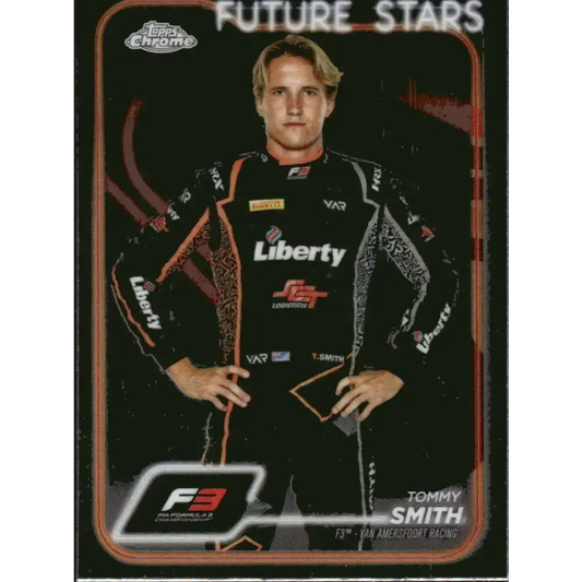 2024 Topps Chrome Formula 1 #63 Tommy Smith NM-MT F3 - Van Amersfoort Racing Racing Card - Racing Card Single