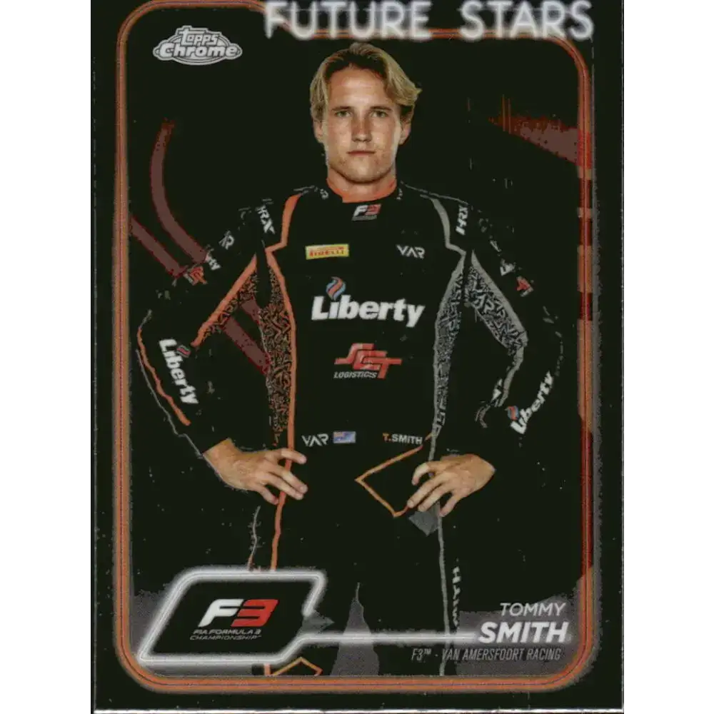 2024 Topps Chrome Formula 1 #63 Tommy Smith NM-MT F3 - Van Amersfoort Racing Racing Card - Racing Card Single