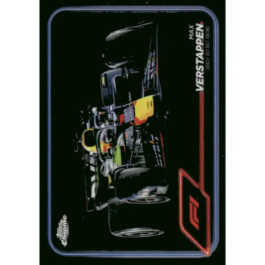 2024 Topps Chrome Formula 1 #73 Max Verstappen EX Excellent Oracle Red Bull Racing Racing Card - Racing Card Single