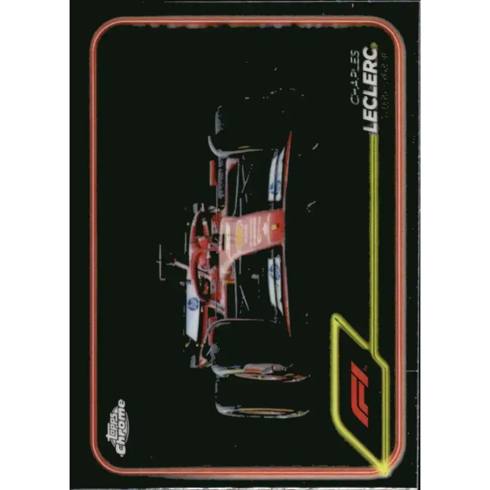 2024 Topps Chrome Formula 1 #75 Charles Leclerc NM-MT Scuderia Ferrari HP Racing Card - Racing Card Single