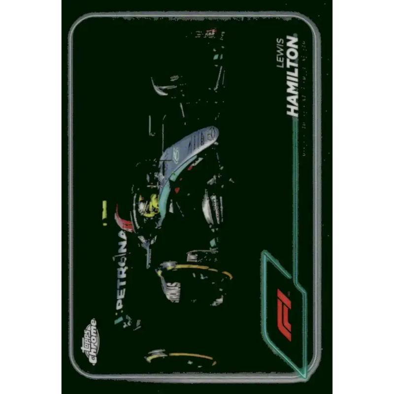 2024 Topps Chrome Formula 1 #78 Lewis Hamilton EX Excellent Mercedes-AMG Petronas Formula One Team Racing Card - Racing