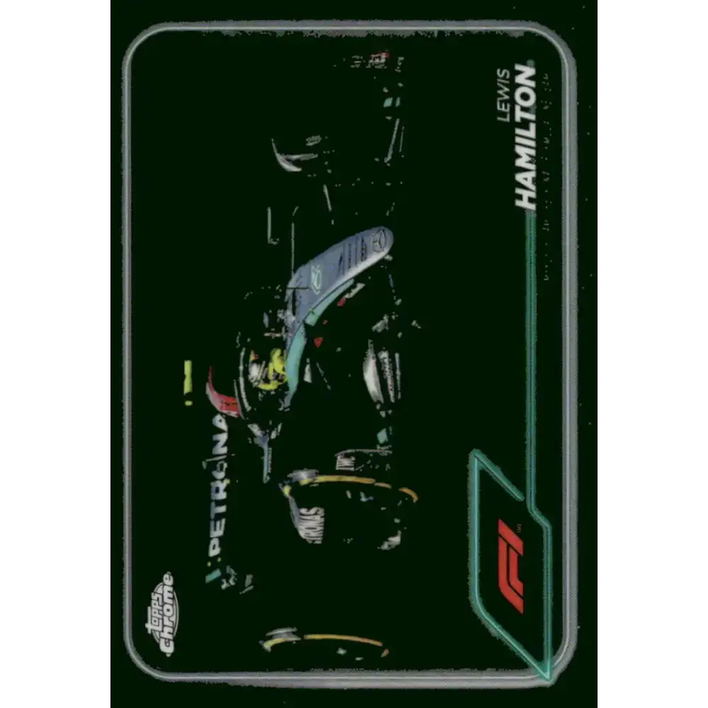 2024 Topps Chrome Formula 1 #78 Lewis Hamilton NM-MT Mercedes-AMG Petronas Formula One Team Racing Card - Racing Card