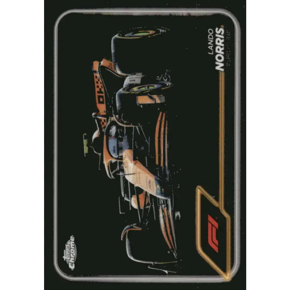 2024 Topps Chrome Formula 1 #79 Lando Norris EX Excellent McLaren F1 Team Racing Card - Racing Card Single