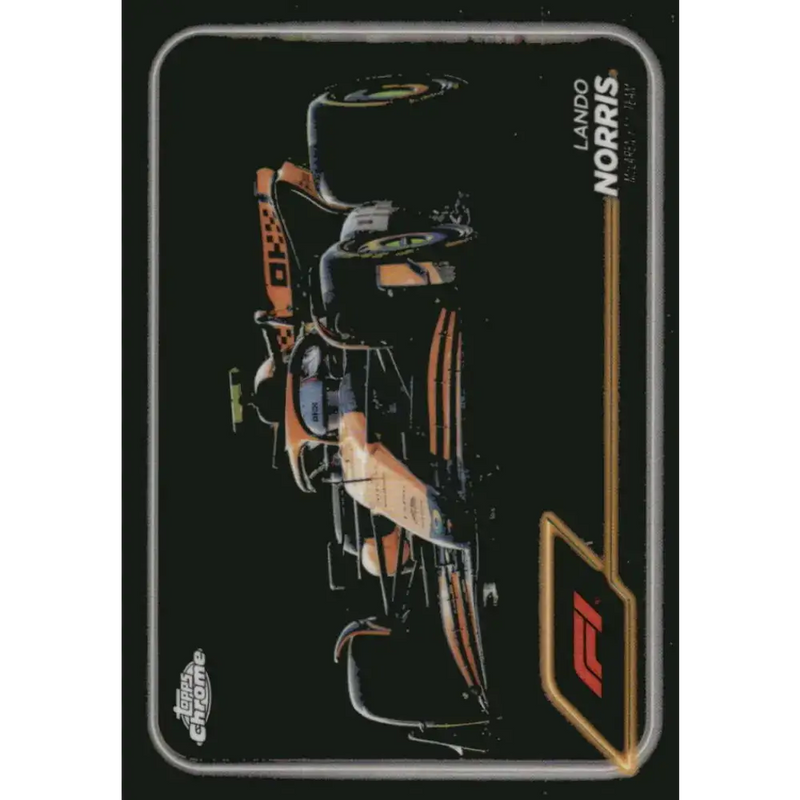 2024 Topps Chrome Formula 1 #79 Lando Norris EX Excellent McLaren F1 Team Racing Card - Racing Card Single