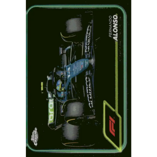 2024 Topps Chrome Formula 1 #83 Fernando Alonso NM-MT Aston Martin Aramco Formula One Team Racing Card - Racing Card