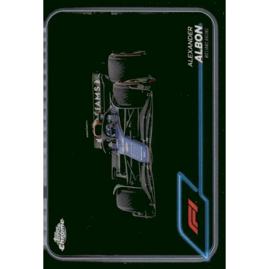 2024 Topps Chrome Formula 1 #91 Alexander Albon EX Excellent Williams Racing Racing Card - Racing Card Single