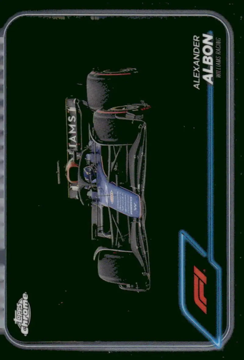2024 Topps Chrome Formula 1 #91 Alexander Albon NM-MT Williams Racing Racing Card - Racing Card Single