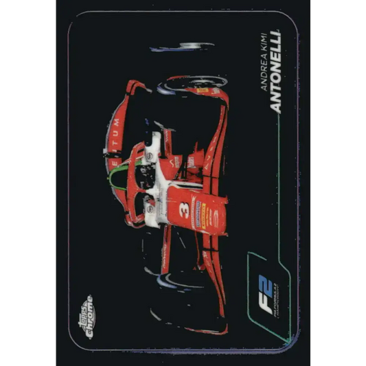 2024 Topps Chrome Formula 1 #94 Andrea Kimi Antonelli NM-MT F2 - PREMA Racing Racing Card - Racing Card Single