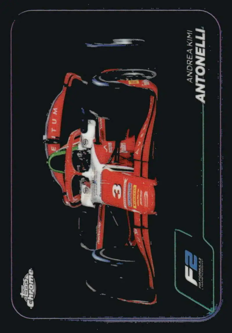 2024 Topps Chrome Formula 1 #94 Andrea Kimi Antonelli NM-MT F2 - PREMA Racing Racing Card - Racing Card Single