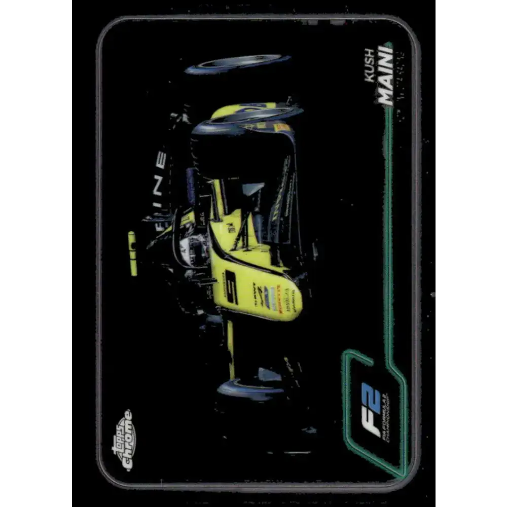 2024 Topps Chrome Formula 1 #99 Kush Maini NM-MT F2 - Invicta Racing Racing Card