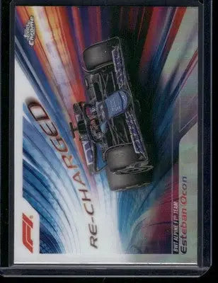 2024 Topps Chrome Formula 1 Esteban Ocon #RECH-9 Racing - Racing Card Single