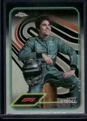 2024 Topps Chrome Formula 1 Lance Stroll #12 Racing - Racing Card Single