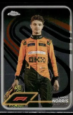 2024 Topps Chrome Formula 1 Lando Norris #7 Racing - Racing Card Single