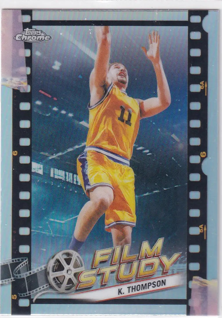 2024 TOPPS CHROME #FS-8 KLAY THOMPSON REFRACTOR- GOLDEN STATE WARRIORS