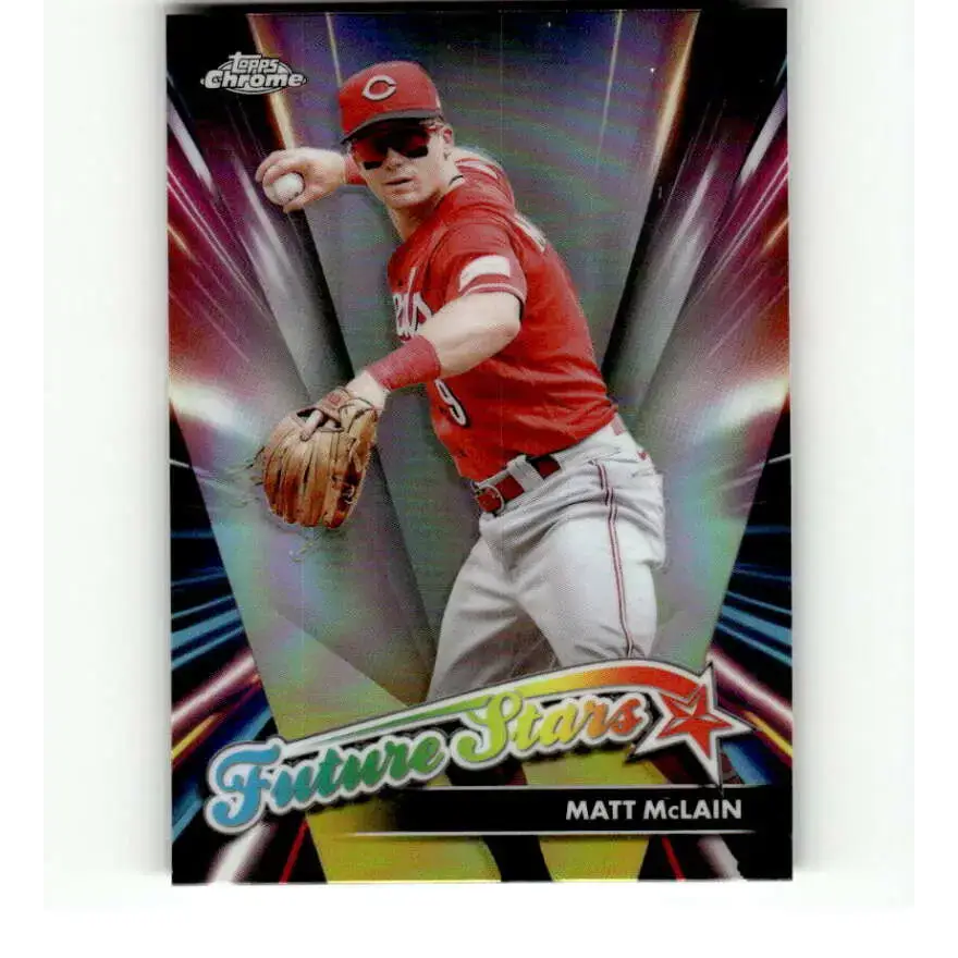 2024 Topps Chrome Future Stars Refractor #FS-14 Matt McLain NM-MT Cincinnati Reds Baseball Card - Baseball Card Single