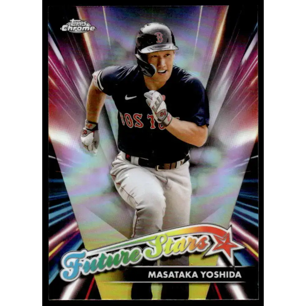 2024 Topps Chrome Future Stars Refractor #FS-15 Masataka Yoshida NM-MT Boston Red Sox Baseball Card - Baseball Card