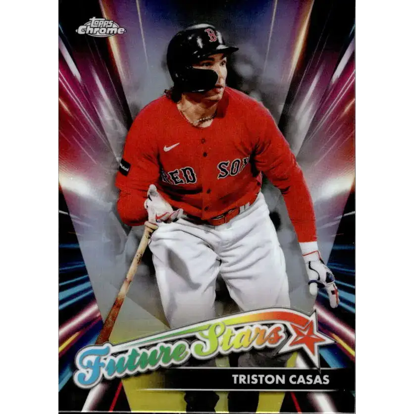 2024 Topps Chrome Future Stars Refractor #FS-17 Triston Casas NM-MT Boston Red Sox Baseball Card - Baseball Card Single