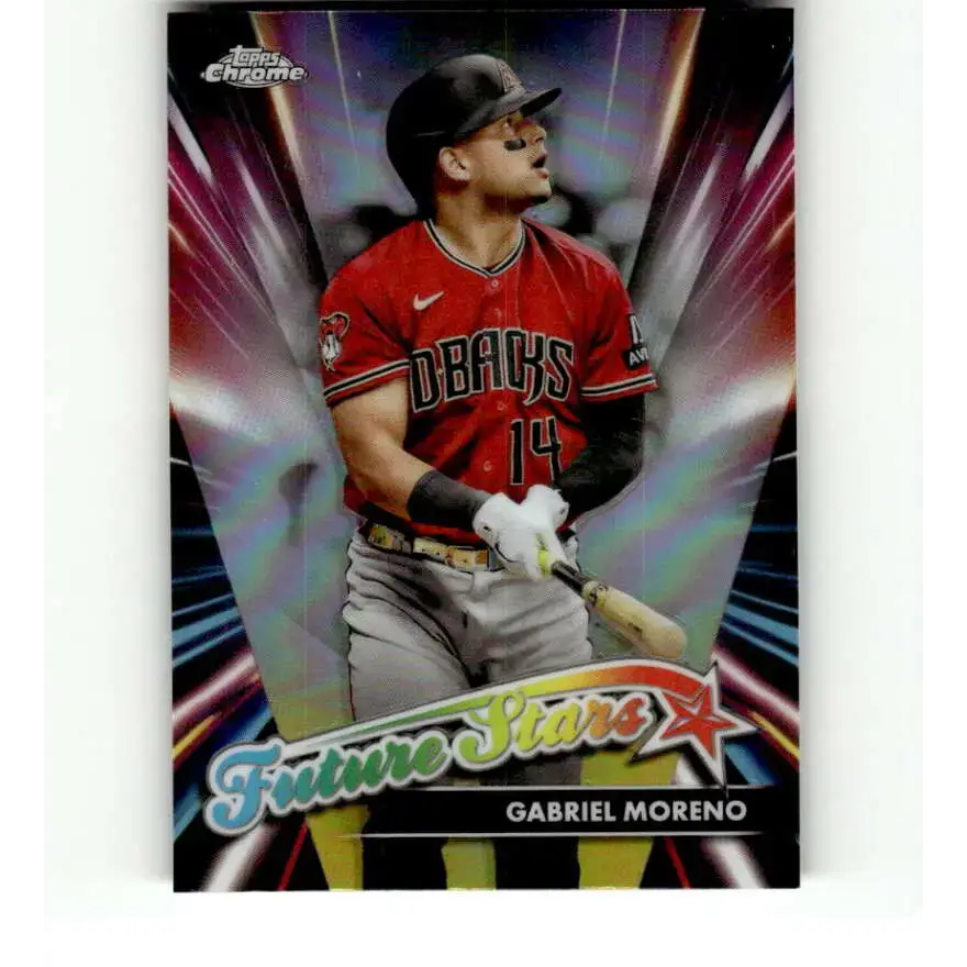 2024 Topps Chrome Future Stars Refractor #FS-4 Gabriel Moreno NM-MT Arizona Diamondbacks Baseball Card - Baseball Card