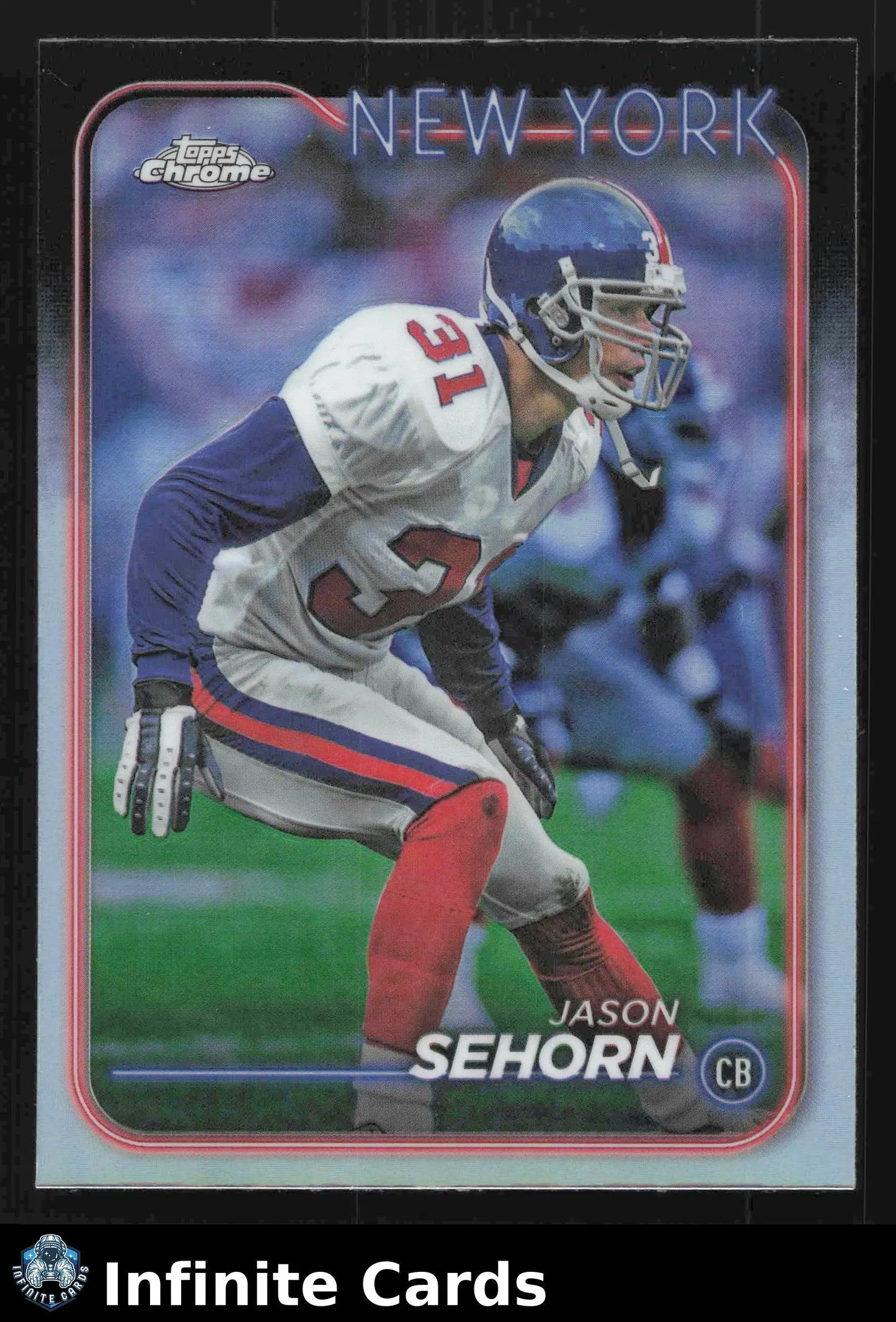 2024 Topps Chrome JASON SEHORN #141 Refractor New York Giants - Football Card Single