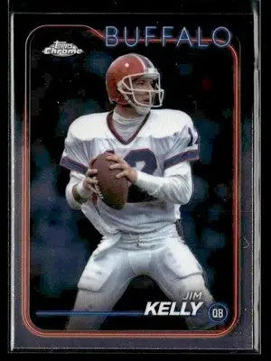 2024 Topps Chrome Jim Kelly #7 Buffalo Bills