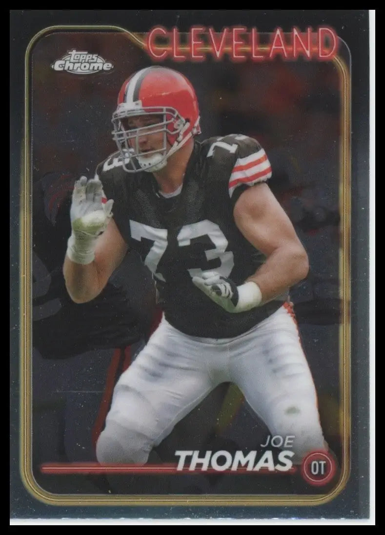 2024 Topps Chrome - Joe Thomas #32 - Football Card Single