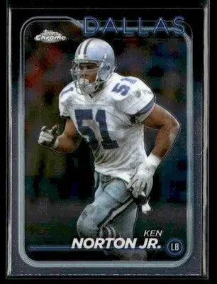 2024 Topps Chrome Ken Norton Jr. #51 Dallas Cowboys