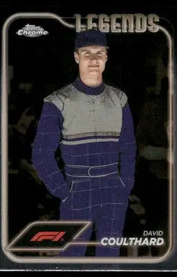 2024 Topps Chrome Legends David Coulthard #191 Racing - Racing Card Single