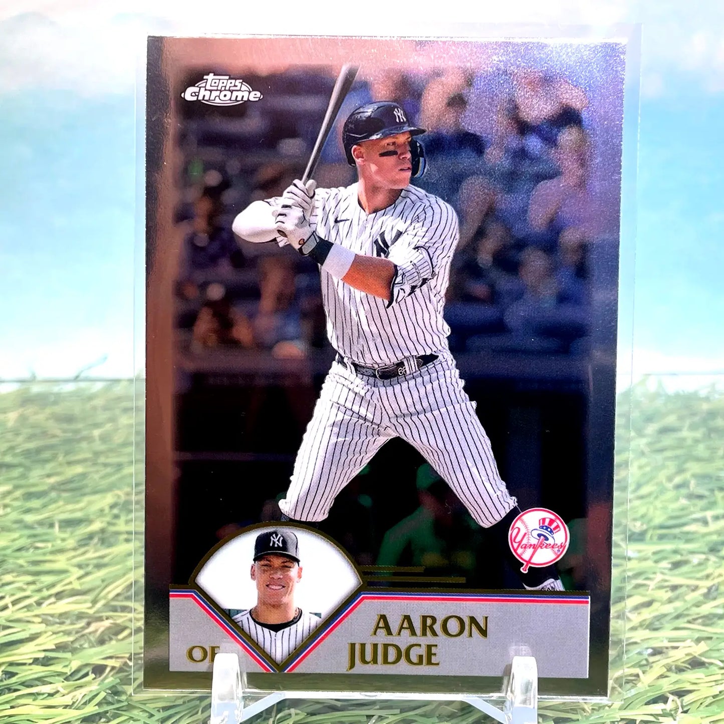 2024 Topps Chrome Lids Mitchell & Ness Exclusive Aaron Judge Yankees MLB