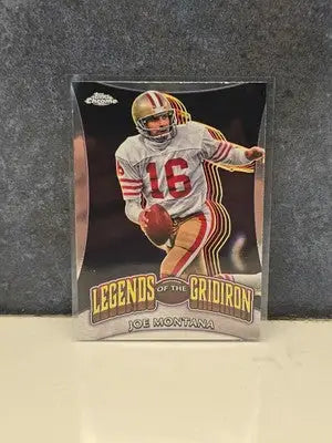 2024 Topps Chrome #LOG-10 Joe Montana Legends of the Gridiron - Football Card Single