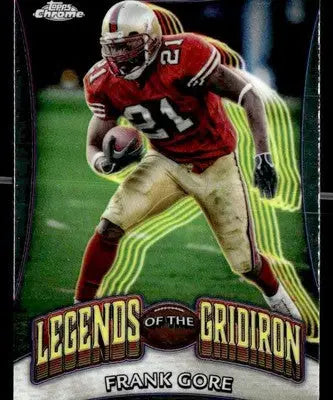 2024 Topps Chrome #LOG-23 Frank Gore Legends of the Gridiron - Football Card Single