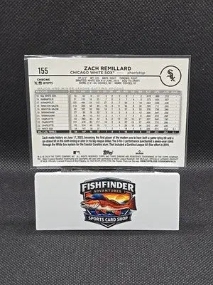 2024 Topps Chrome Logofractor Edition Zach Remillard #155 Purple Refractor /250 - Baseball Card Single