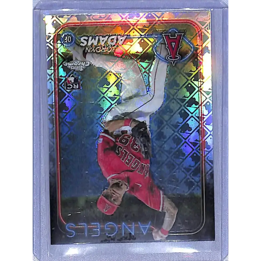 2024 Topps Chrome Logofractor Refractor #145 Jordyn Adams NM-MT RC Rookie - Baseball Card Single