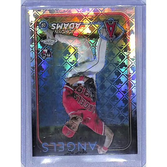2024 Topps Chrome Logofractor Refractor #145 Jordyn Adams NM-MT RC Rookie - Baseball Card Single