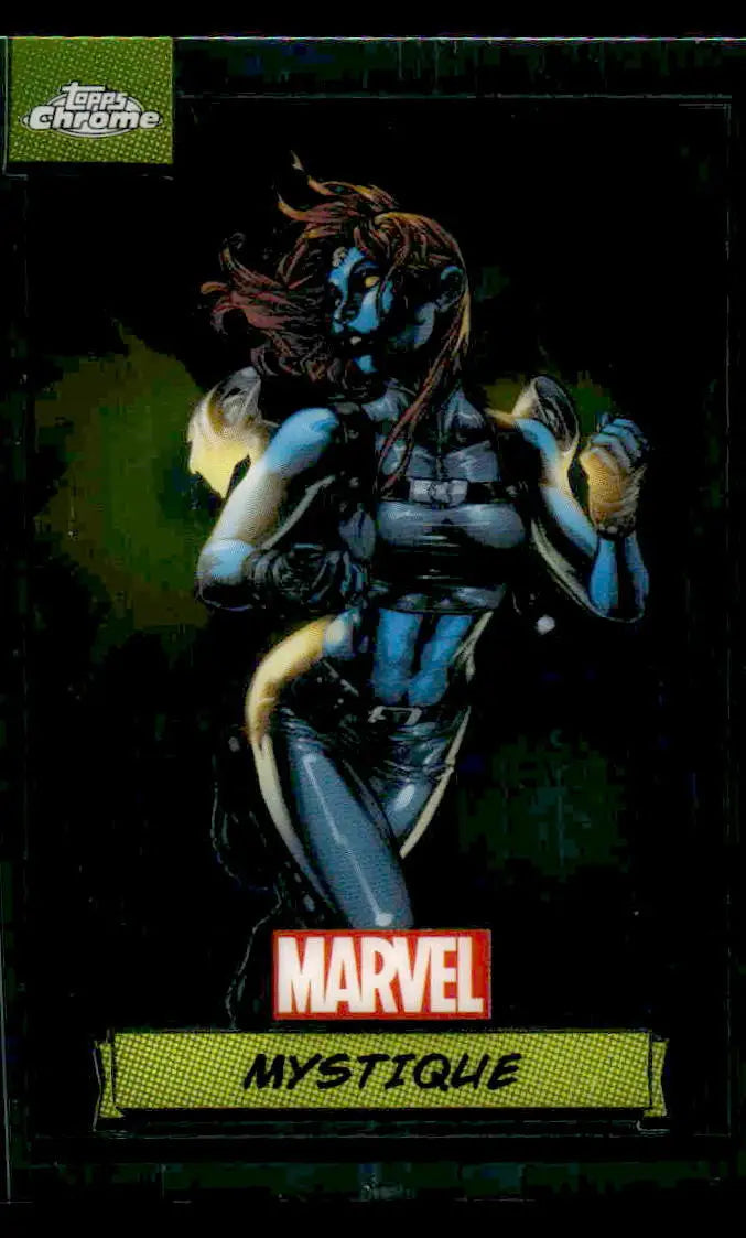 2024 Topps Chrome Marvel #117 Mystique - Marvel Card Single