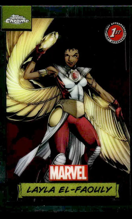 2024 Topps Chrome Marvel #121 Layla El-Faouly - Marvel Card Single