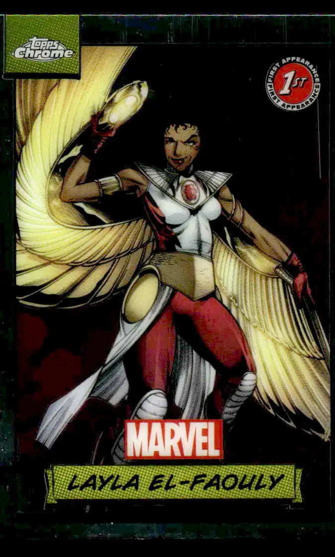 2024 Topps Chrome Marvel #121 Layla El-Faouly - Marvel Card Single