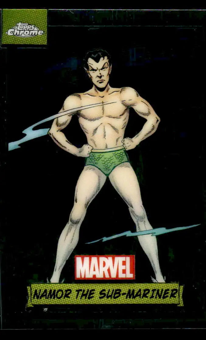 2024 Topps Chrome Marvel #124 Namor the Sub-mariner - Marvel Card Single
