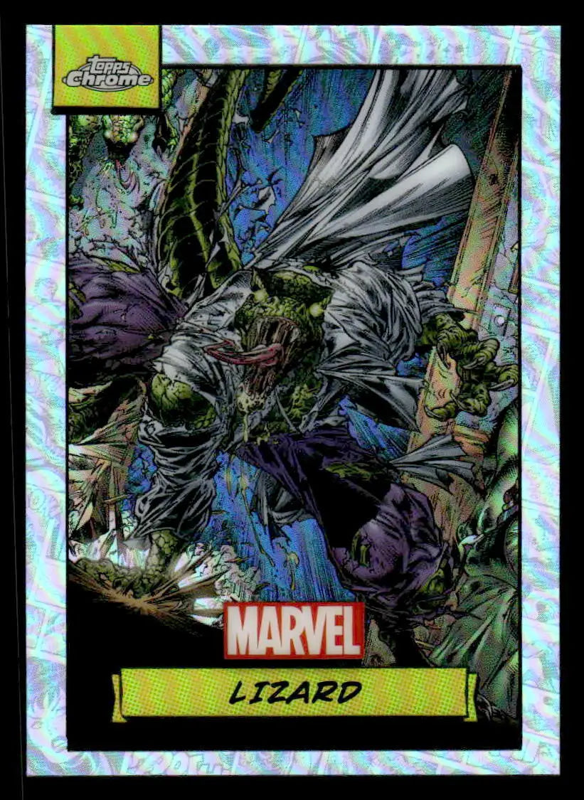 2024 Topps Chrome Marvel #128 Lizard Refractor - Marvel Card Single