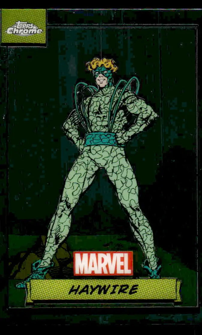 2024 Topps Chrome Marvel #140 Haywire - Non-Sports Card Single