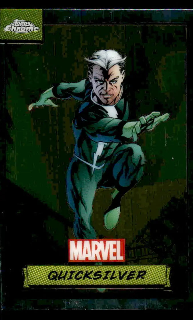 2024 Topps Chrome Marvel #34 Quicksilver - Marvel Card Single