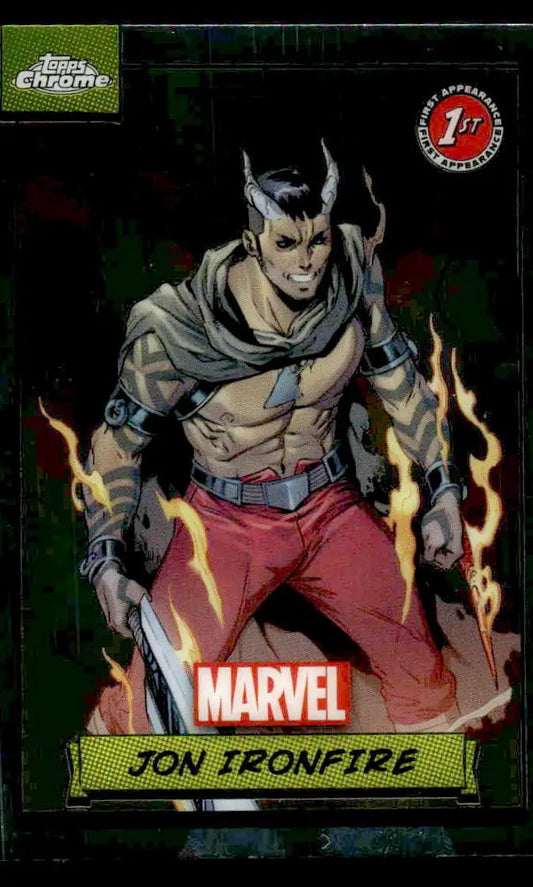 2024 Topps Chrome Marvel #42 Jon Ironfire - Marvel Card Single