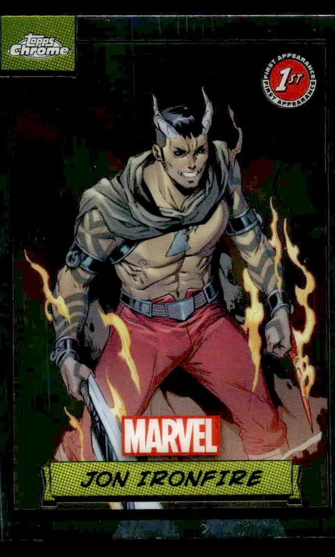 2024 Topps Chrome Marvel #42 Jon Ironfire - Marvel Card Single