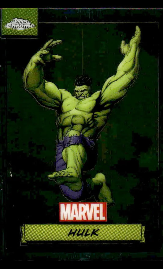 2024 Topps Chrome Marvel #43 Hulk - Marvel Card Single