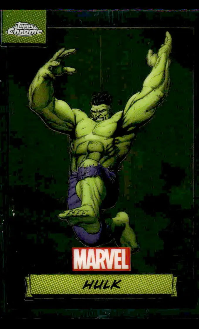 2024 Topps Chrome Marvel #43 Hulk - Marvel Card Single