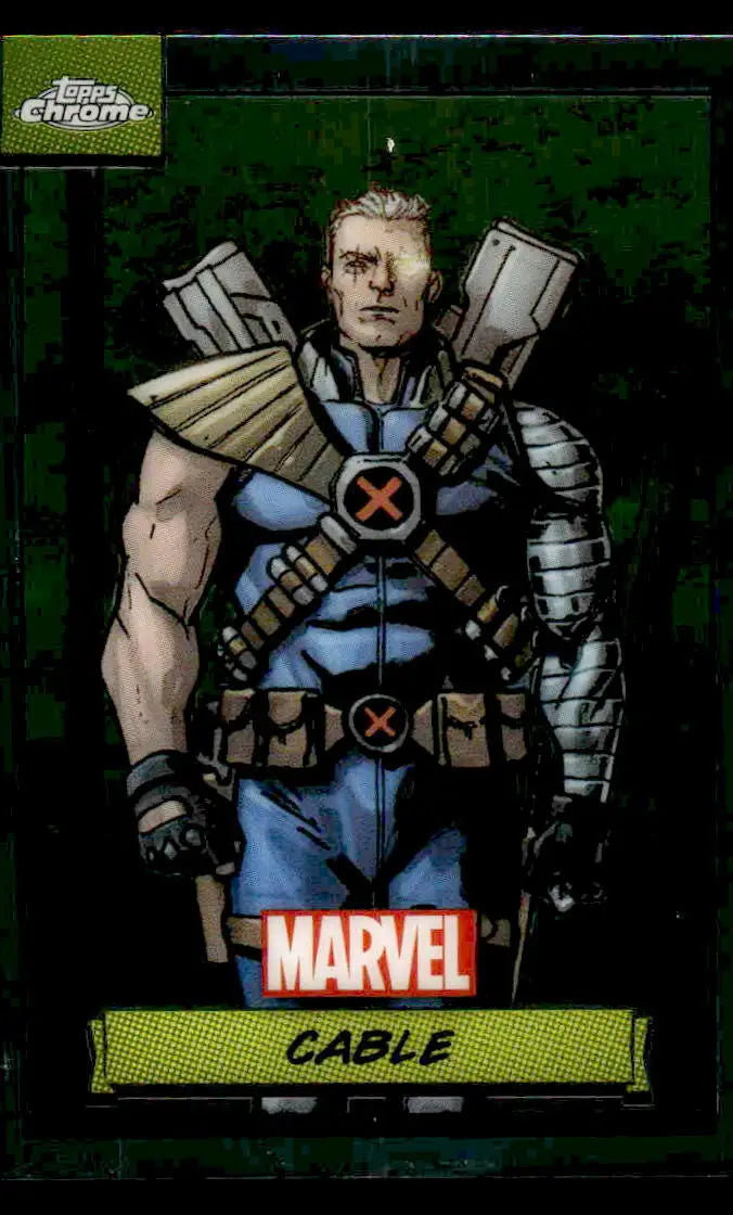 2024 Topps Chrome Marvel #5 Cable - Marvel Card Single