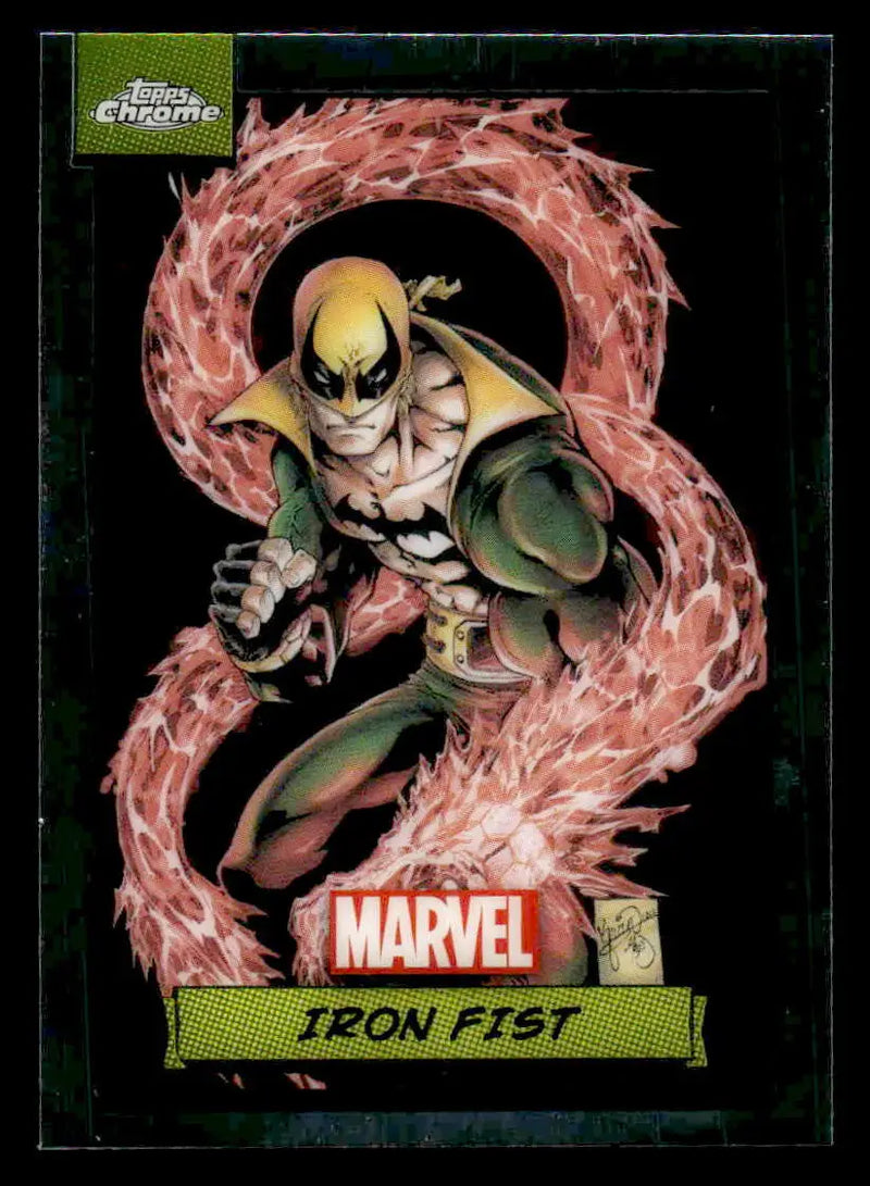 2024 Topps Chrome Marvel #55 Iron Fist - Marvel Card Single