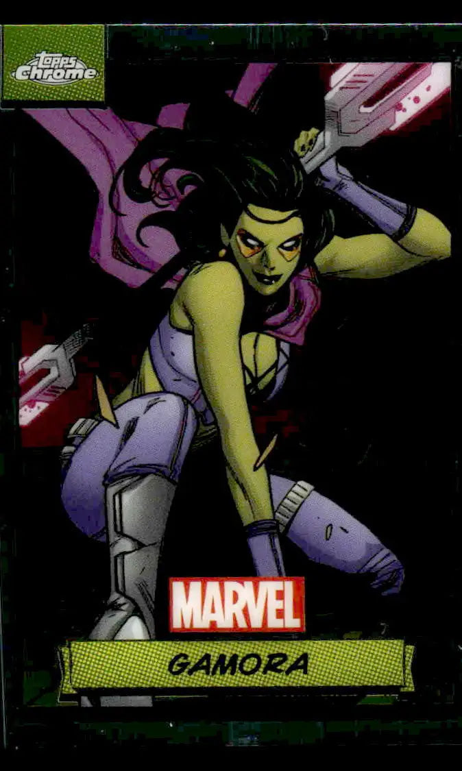 2024 Topps Chrome Marvel #58 Gamora - Marvel Card Single