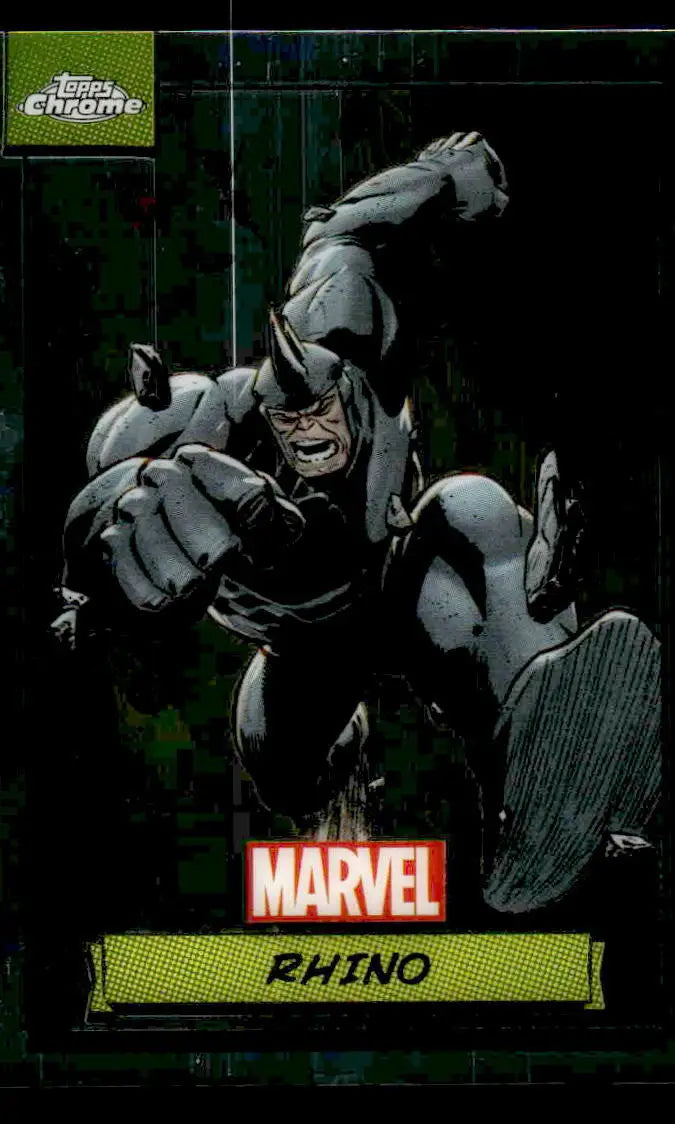 2024 Topps Chrome Marvel #69 Rhino - Marvel Card Single