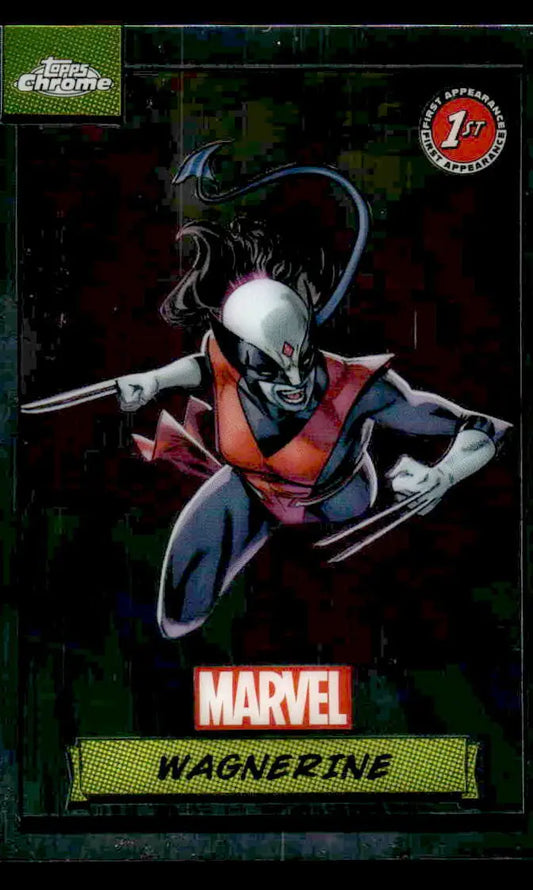 2024 Topps Chrome Marvel #80 Wagnerine - Marvel Card Single
