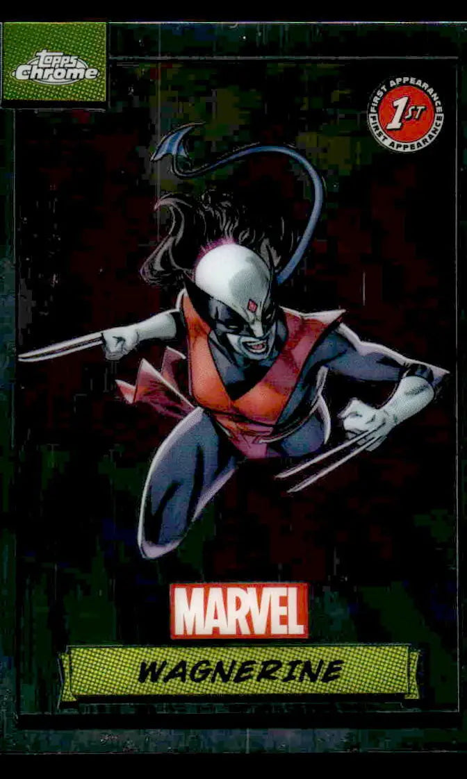 2024 Topps Chrome Marvel #80 Wagnerine - Marvel Card Single